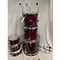 Used Yamaha Used Yamaha 6 piece Stage Custom Cranberry Red Drum Kit