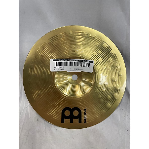 Used MEINL Used MEINL 8in HCS Splash Cymbal