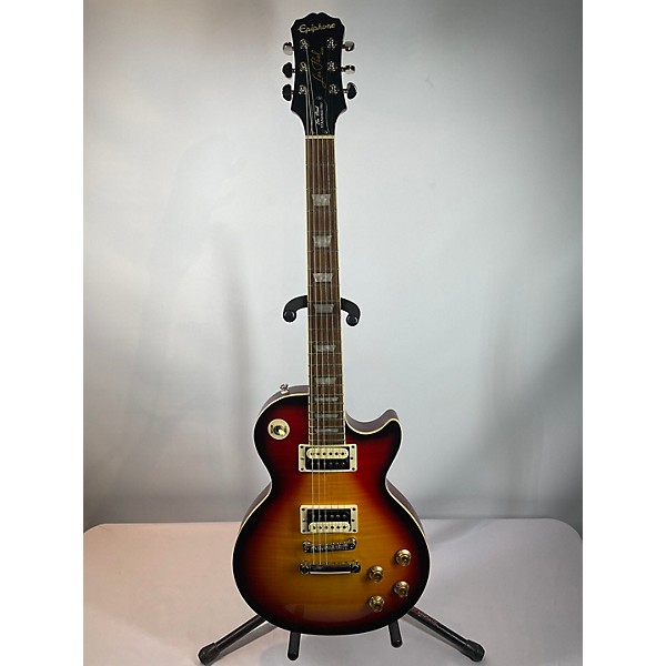 Used Epiphone Used Epiphone Les Paul Standard Pro BOURBON BURST Solid Body Electric Guitar