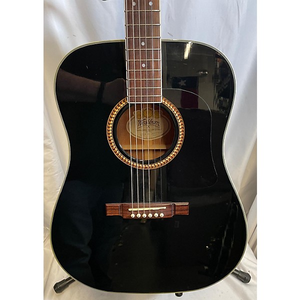 Used Washburn D10SB Acoustic Guitar