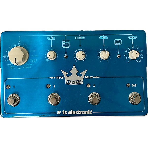 Used TC Electronic Flashback Triple Delay Effect Pedal