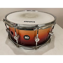 Used BOSS Used Risen Drums 14X6.5 Tequila Sunrise Maple Snare Drum Tequila Sunrise