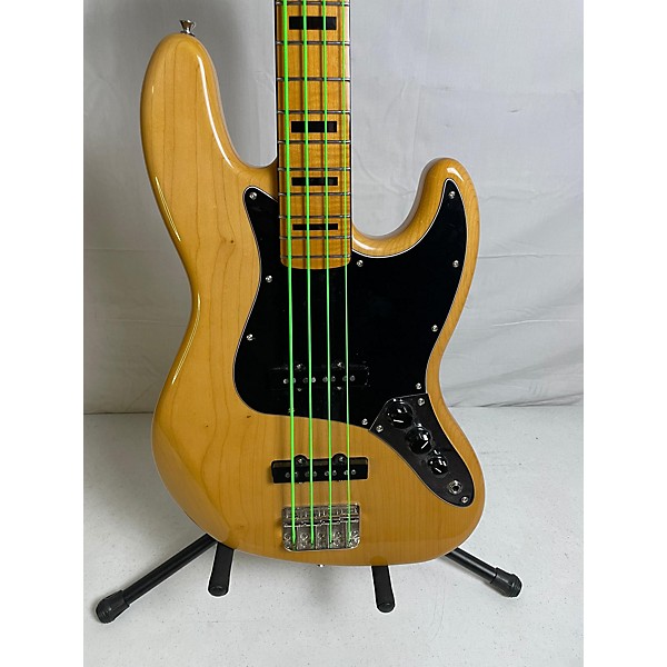 Used Used Squier Classic Vibe 70s Jazz Bass Natural Electric Bass Guitar