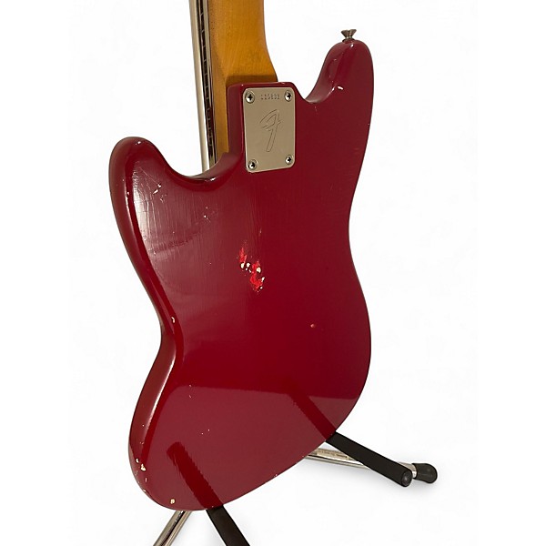 Vintage 1966 Fender Duo Sonic II Red Solid Body Electric Guitar
