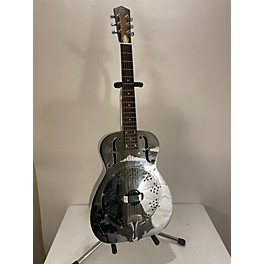 Vintage Univox Vintage 1988 Duolian By Dobro Resonator Chrome Resonator Guitar