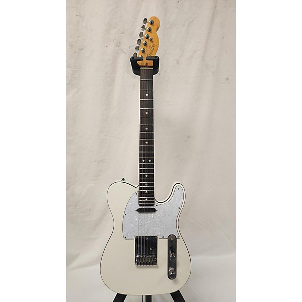 Used Fender Used 2021 Fender American Ultra Telecaster ARCTIC PEARL Solid Body Electric Guitar