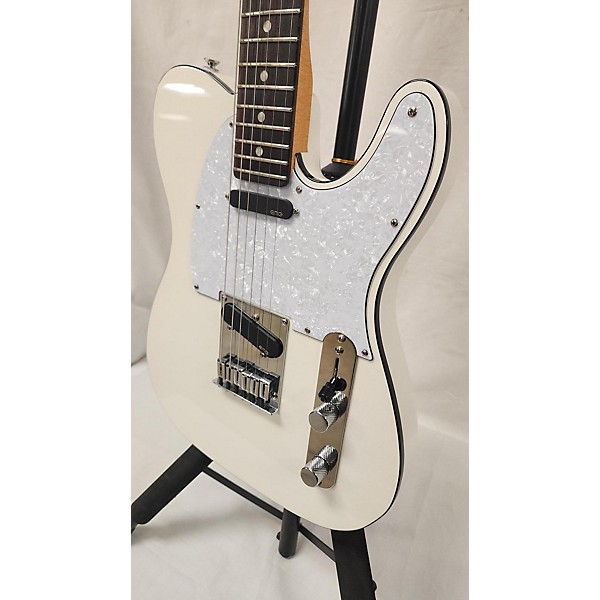 Used Fender Used 2021 Fender American Ultra Telecaster ARCTIC PEARL Solid Body Electric Guitar