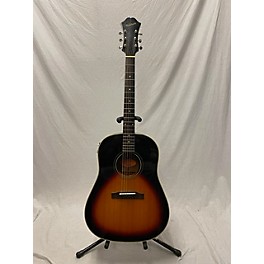 Used Epiphone Used Epiphone AJ45SE Vintage Sunburst Acoustic Guitar