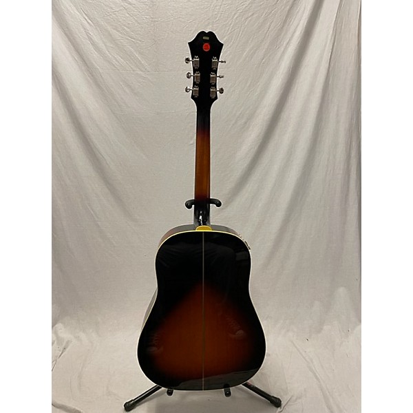 Used Epiphone Used Epiphone AJ45SE Vintage Sunburst Acoustic Guitar