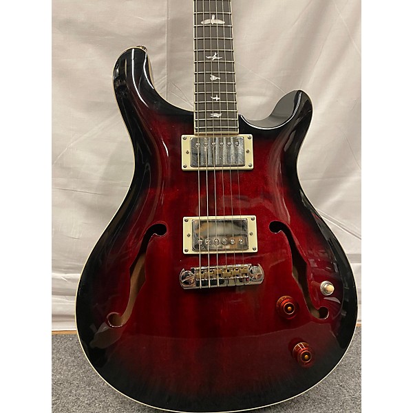 Used PRS Used PRS Hollowbody Dark Cherry Burst Hollow Body Electric Guitar