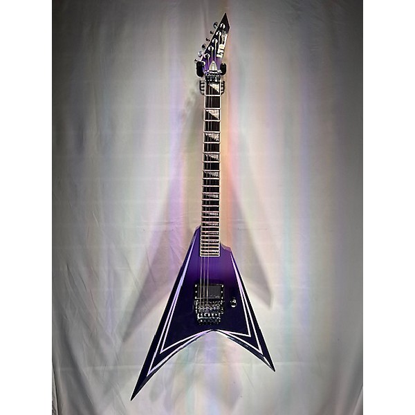 Used Esp Used ESP Ltd Alexi Laiho Signature Hexed Purple Fade Solid Body Electric Guitar