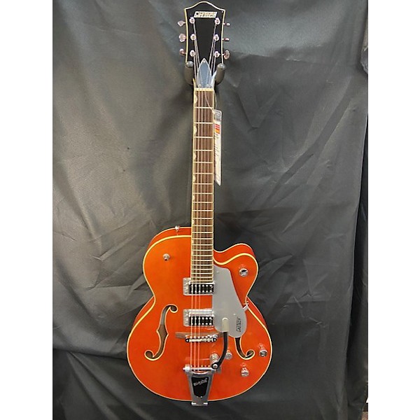 Used Gretsch Guitars Used Gretsch Guitars G5420T Electromatic Orange Hollow Body Electric Guitar