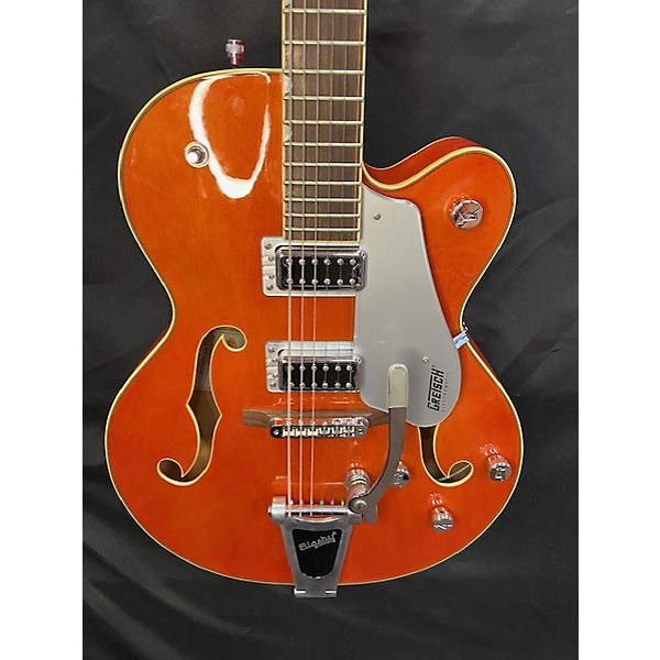 Used Gretsch Guitars Used Gretsch Guitars G5420T Electromatic Orange Hollow Body Electric Guitar