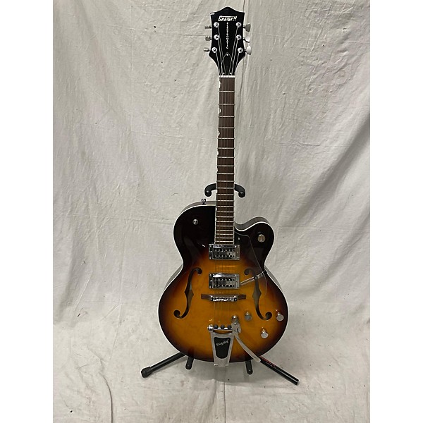 Used Gretsch Guitars Used Gretsch Guitars G5120 Electromatic 2 Color Sunburst Hollow Body Electric Guitar