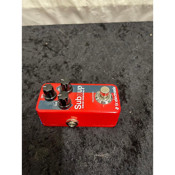 Used TC Electronic Sub N Up Mini Octaver Effect Pedal