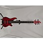 Used Schecter Guitar Research Used Schecter Guitar Research C-5 Gt Satin Trans Red With Black Racing Stripe Decal Electric Bass Guitar thumbnail