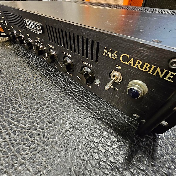 Used MESA/Boogie M6 Carbine 600W Tube Bass Amp Head