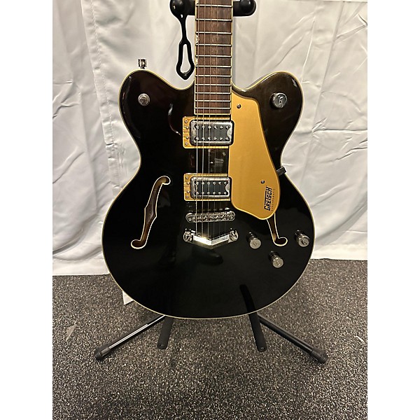 Used Gretsch Guitars Used Gretsch Guitars G5622 Black Gold Hollow Body Electric Guitar