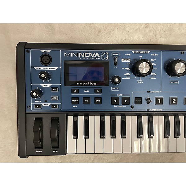 Used Novation MiniNova Mini Synthesizer