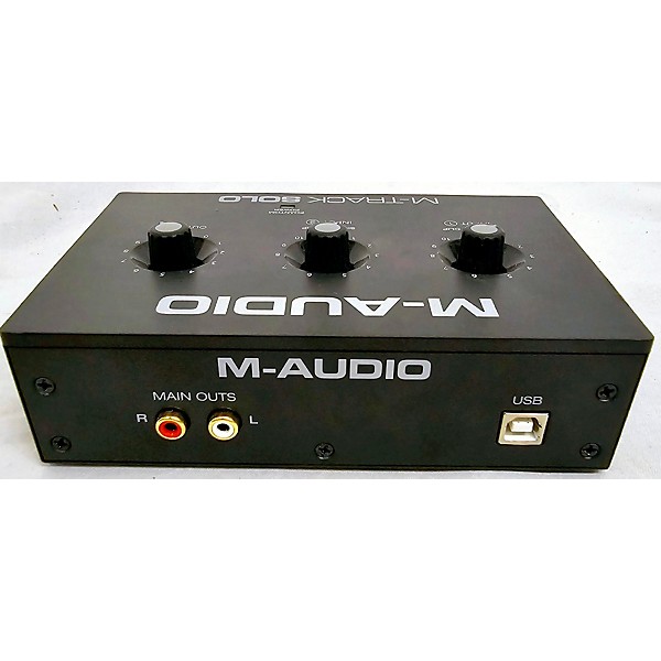 Used M-Audio M-track Solo Audio Interface