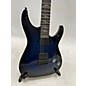 Used Schecter Guitar Research Used Schecter Guitar Research OMEN ELITE SEE THRU BLUE BURST Solid Body Electric Guitar