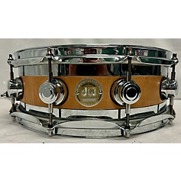 Used DW Used DW 5.5X14 Collector's Edge Series Finish Ply Snare Drum Natural