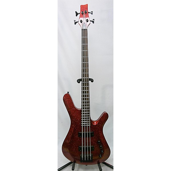 Used Used Kiesel Vanquish Red Sparkle Electric Bass Guitar