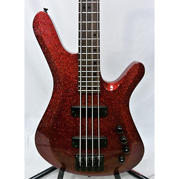 Used Used Kiesel Vanquish Red Sparkle Electric Bass Guitar