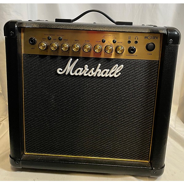 Used Marshall MG15FX 1X8 15W Guitar Combo Amp