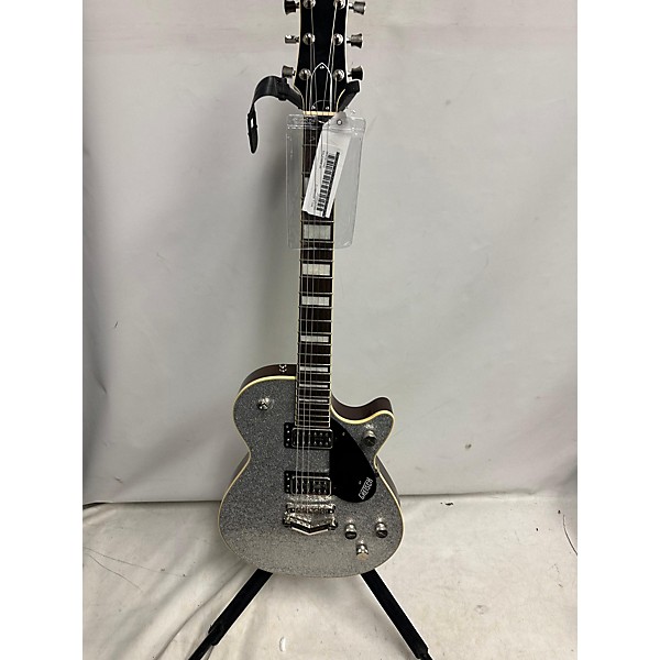 Used Gretsch Guitars Used Gretsch Guitars G6229 Silver Sparkle Solid Body Electric Guitar