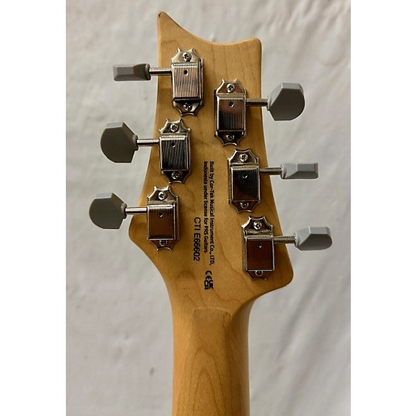 Used PRS SE Silver Sky STONE BLUE Solid Body Electric Guitar