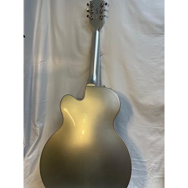 Used Gretsch Guitars Used Gretsch Guitars G5420T Electromatic Silver Sparkle Hollow Body Electric Guitar