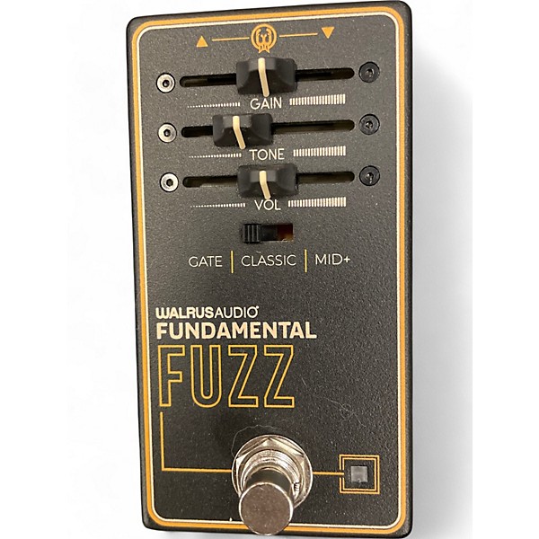 Used Walrus Audio Fundamental Fuzz Effect Pedal