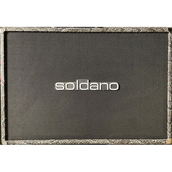 Used Soldano 212 SNAKESKIN STRAIGHT CUSTOM HORIZONTAL Guitar Cabinet