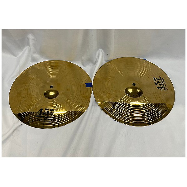 Used Wuhan Cymbals & Gongs 14in 457 Heavy Metal Pair Cymbal