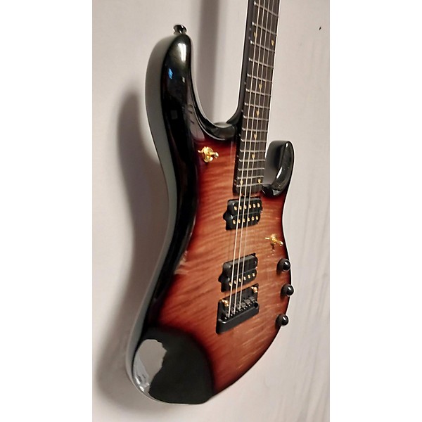 Used Ernie Ball Music Man Used Ernie Ball Music Man 20th Anniversary John Petrucci JP6 Honey Butter Burst Solid Body Elect...