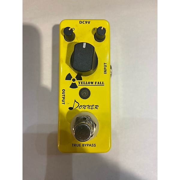 Used Donner Yellow Fall Effect Pedal