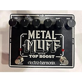 Used Electro-Harmonix Used Electro-Harmonix Metal Muff Distortion With Top Boost Effect Pedal