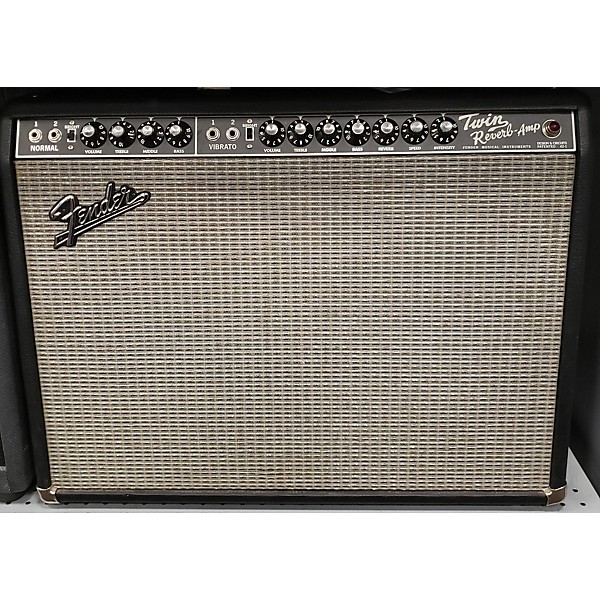 Used Fender Used Fender 1965 Reissue Twin Reverb 85W 2x12 Tube Guitar Combo Amp