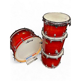 Used Ludwig Used Ludwig 4 piece Centennial Red Drum Kit