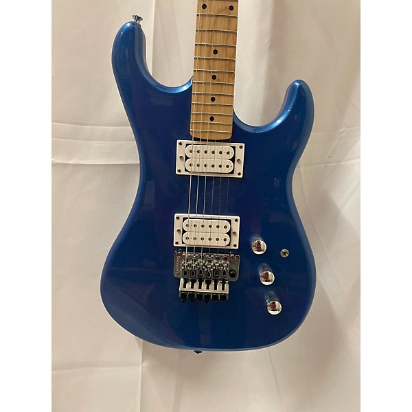 Used Kramer Used Kramer Pacer Classic Blue Metallic Solid Body Electric Guitar