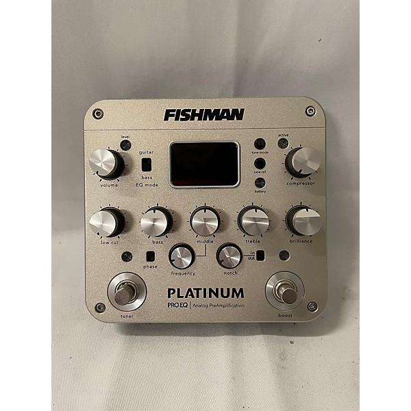 Used Fishman Used Fishman PROPLT201 Platinum Pro EQ Pedal