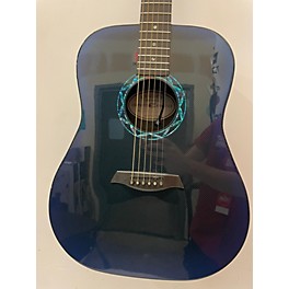 Used Composite Acoustics Used Composite Acoustics Legacy Performer Blue Burst Acoustic Electric Guitar