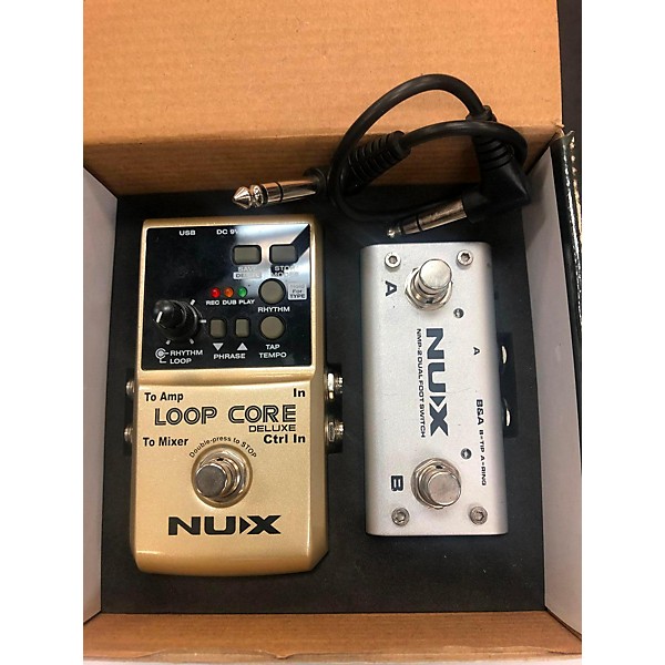 Used NUX LOOP CORE DELUXE BUNDLE Pedal