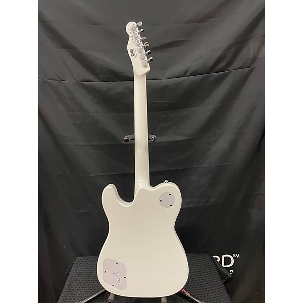 Used Fender Used Fender JA90 Jim Adkins Thinline Telecaster Arctic White Hollow Body Electric Guitar