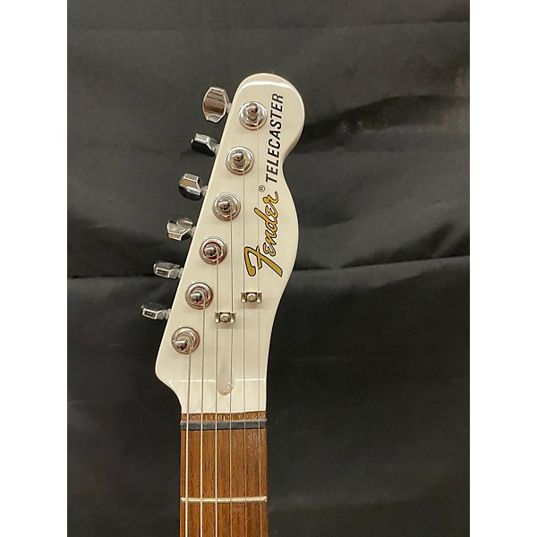 Used Fender Used Fender JA90 Jim Adkins Thinline Telecaster Arctic White Hollow Body Electric Guitar