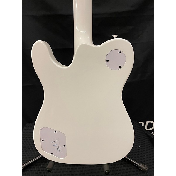 Used Fender Used Fender JA90 Jim Adkins Thinline Telecaster Arctic White Hollow Body Electric Guitar