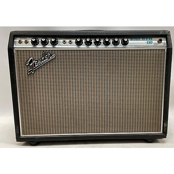 Vintage Fender 1975 Deluxe Reverb 22W 1x12 Tube Guitar Combo Amp