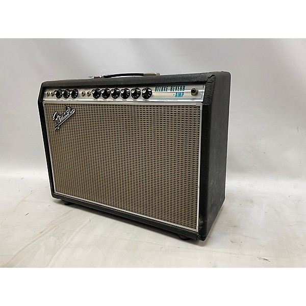 Vintage Fender 1975 Deluxe Reverb 22W 1x12 Tube Guitar Combo Amp