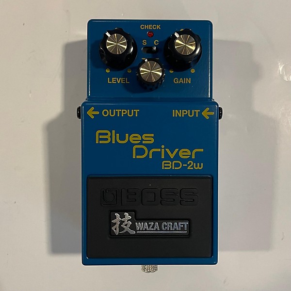 Used BOSS BD2W Blues Driver Waza Craft Effect Pedal